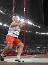 Anita Wlodarczyková na Olympijských hrách v Tokiu