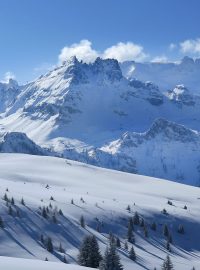 Marmolada je nejvyšší hora Dolomit, které jsou součástí Alp