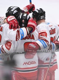 Hokejisté Olomouce slaví postup do čtvrtfinále extraligy