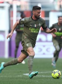 Největší útočnou hrozbou AC Milán je Olivier Giroud