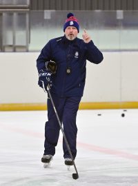 Trenér české hokejové reprezentace do 20 let Patrik Augusta (ilustrační foto)