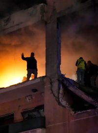Výbuch po útoku v Bejrútu, při kterém zemřel zástupce šéfa Hamásu Sálih Arúrí