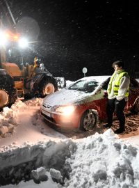 Extrémní mrazy omezily dopravu ve Švédsku