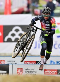 Michael Boroš posedmé vyhrál mistrovství Česka v cyklokrosu