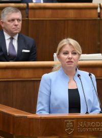 Čaputová ve sněmovně kritizovala vládní předlohu na změny v trestním právu