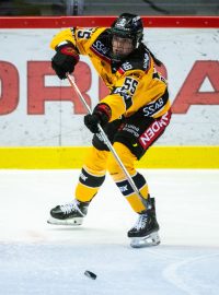 Hokejistka Daniela Pejšová získala se švédskou Luleou další titul. Nyní se s českou reprezentací chystá na mistrovství světa (archivní foto)