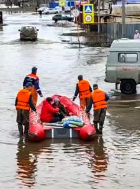 Část Ruska sužují záplavy