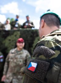 Čeští vojáci se účastní cvičení Slovenský štít 2020 ve výcvikovém prostoru Lešť