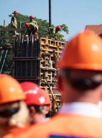 Prohlídka postupu stavebních prací na modernizovaném úseku Praha-Bubny – Praha-Výstaviště
