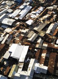 Africký slum Kibera