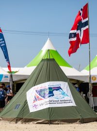 Na chodu Jamboree se podílí více než devět tisíc mezinárodních dobrovolníků